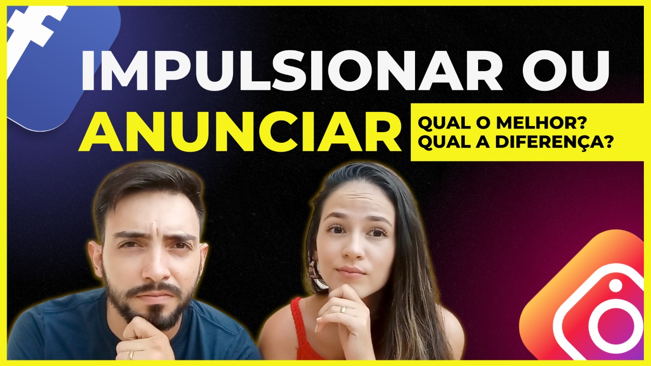 impulsionar ou anunciar -youtube