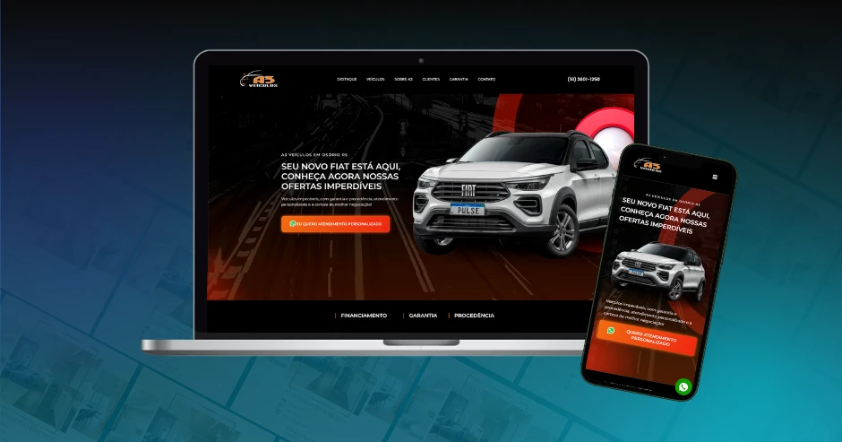 Empresa Especializada na Criação de Sites para Venda de Carros: Aumente Suas Vendas com um Site Moderno e Eficiente