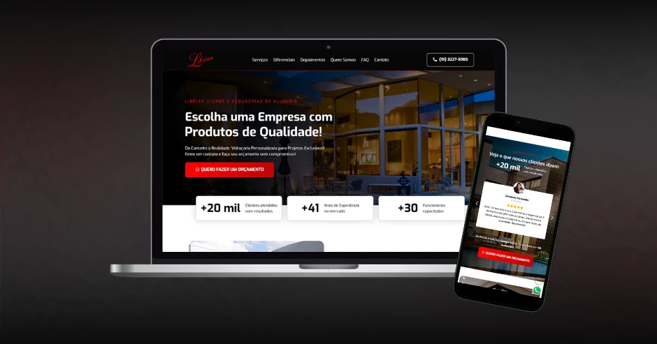 Por Que Sua Vidraçaria Precisa de um Site Profissional para Aumentar Vendas e Atrair Mais Clientes